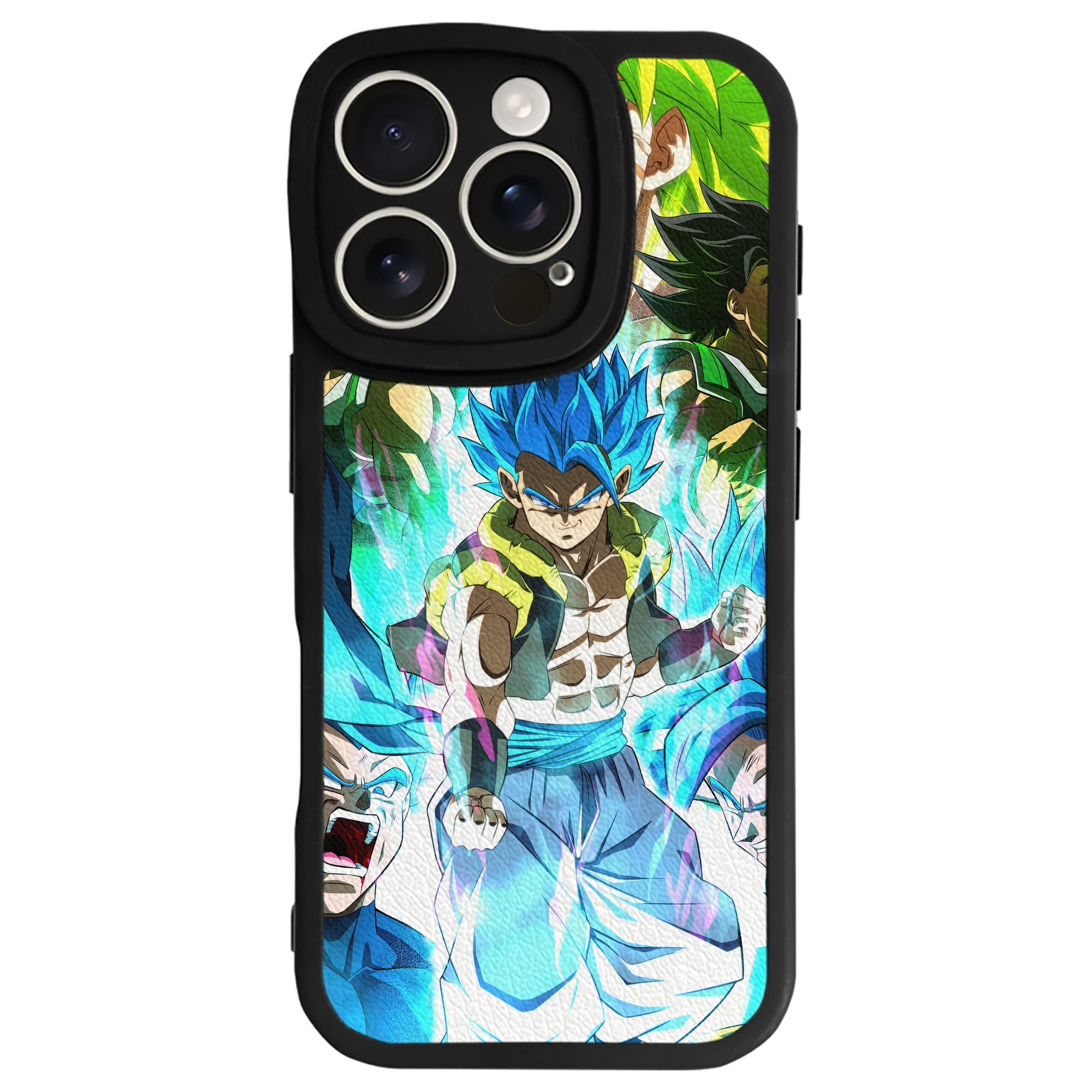 （画像用） ドラゴンボール DRAGON BALL 【iPhone 16シリーズ対応】シリコンスマホケース（レザー調） 材質：シリコン
